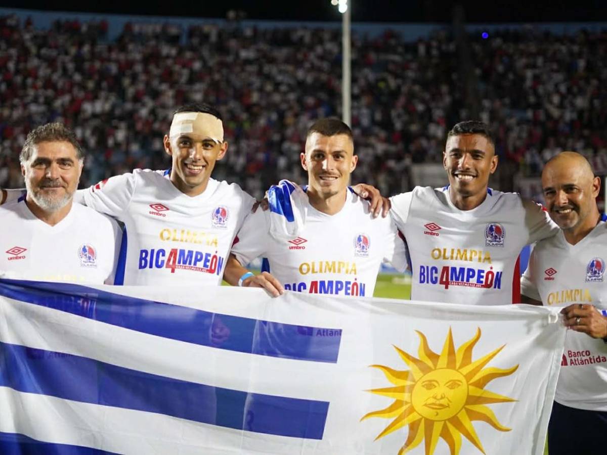 Olimpia celebra la Copa 40, Espinel como nunca antes visto y gesto de Marathón