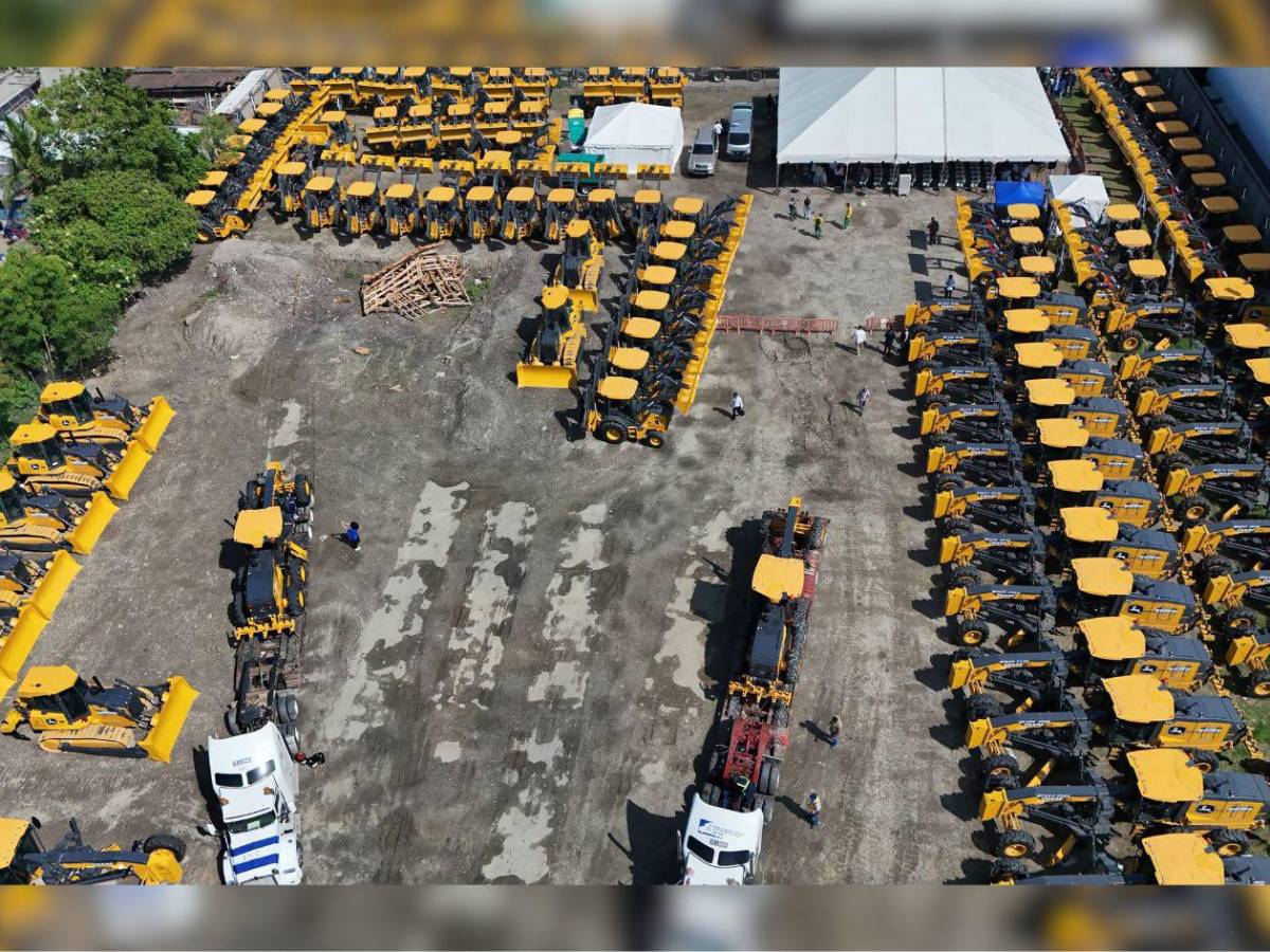 ¿Qué incluyen los kits de maquinaria que recibirán las alcaldías de Honduras?