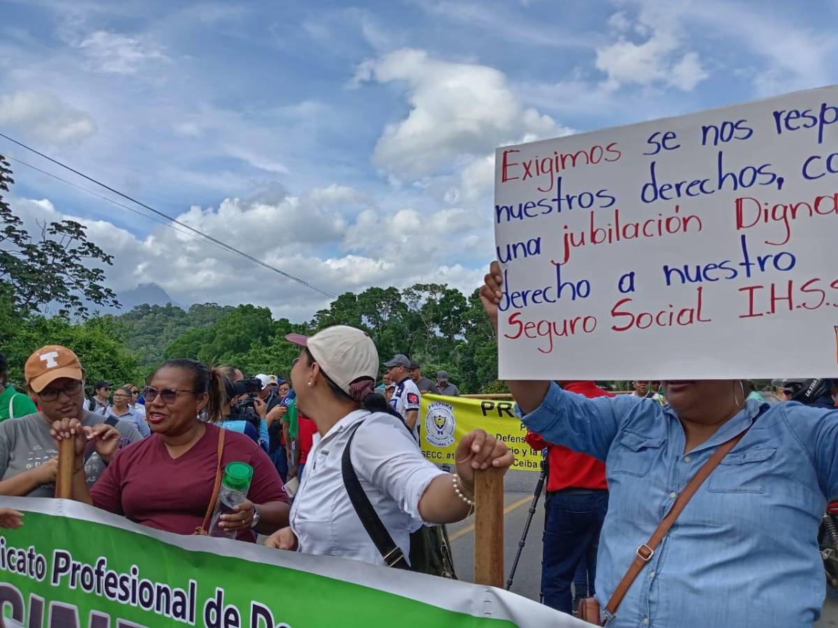 Las protestas de los docentes no van a parar hasta no tener respuesta, aseguraron dirigentes magisteriales.