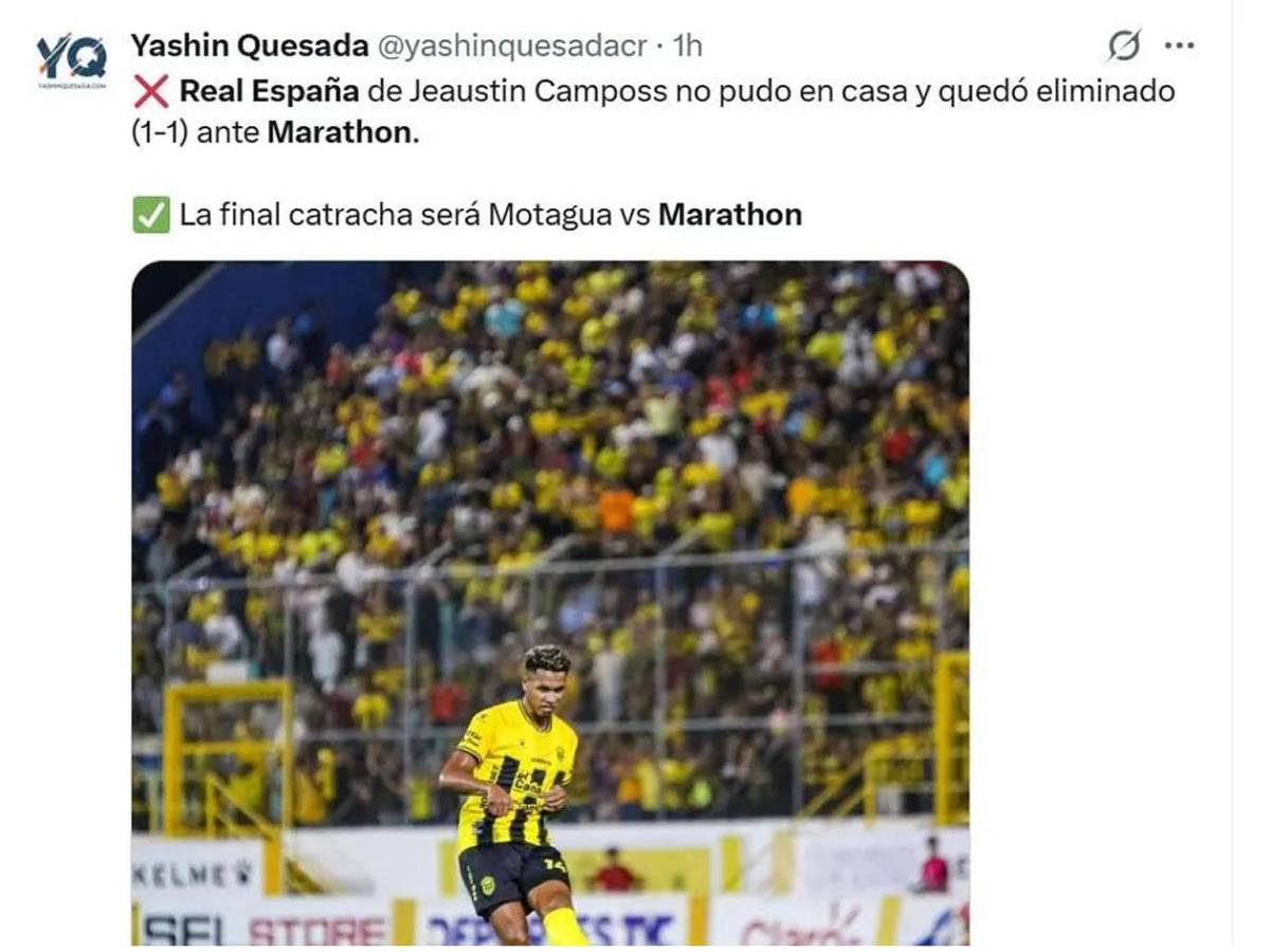 Prensa señala a dos culpables por la eliminación del Real España: Debe irse ya