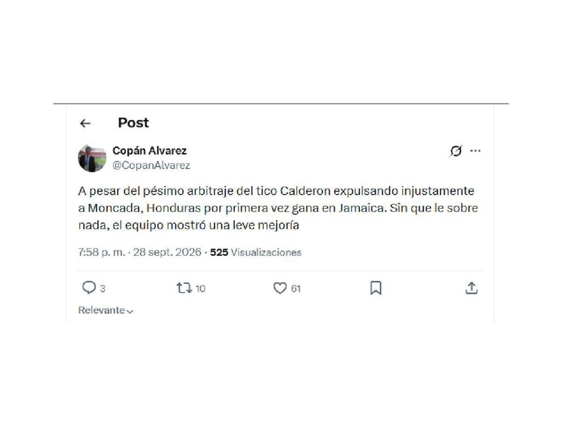 Locura e indignación tras triunfo de Honduras: Chepe Bomba y argentino sorprendieron
