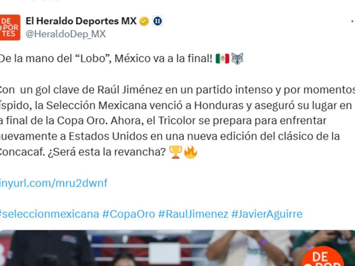 México- Honduras: Faitelson con ácido comentario y famoso europeo sorprendido