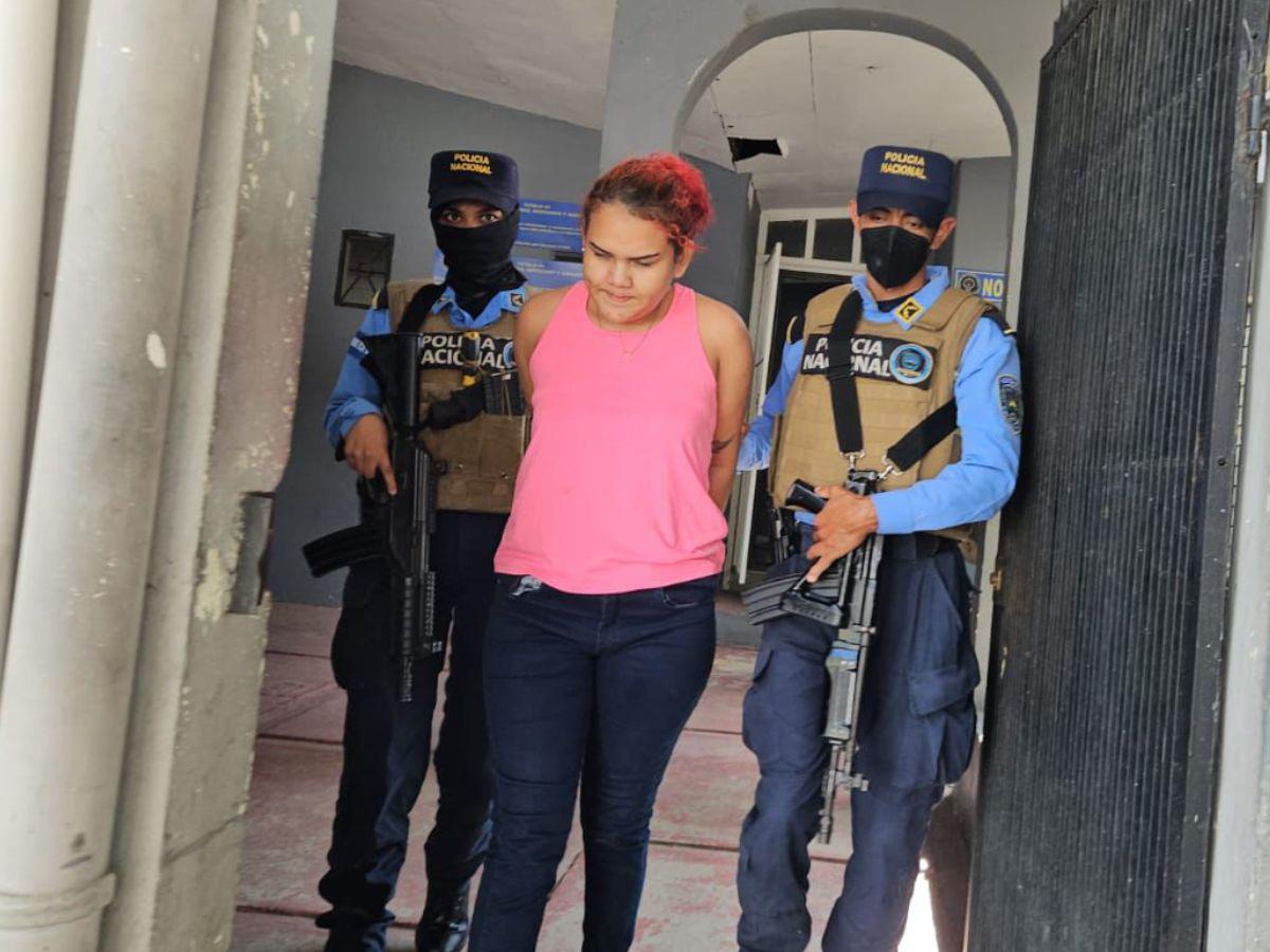 Arrestan a “La Demonia” de la Pandilla 18 en La Planeta