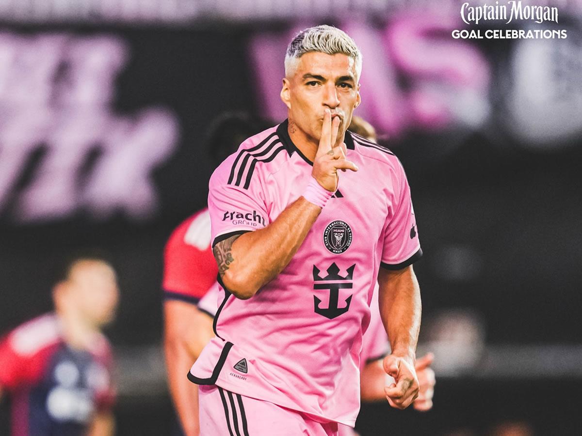 Luis Suárez firmó un doblete para la remontada del Inter Miami.