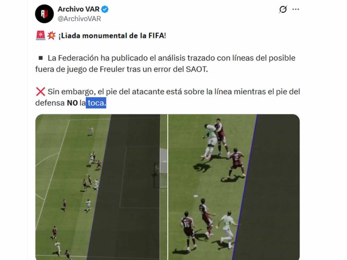 FIFA se pronuncia tras polémica arbitral en debut de Said Martínez en el Mundial 2026