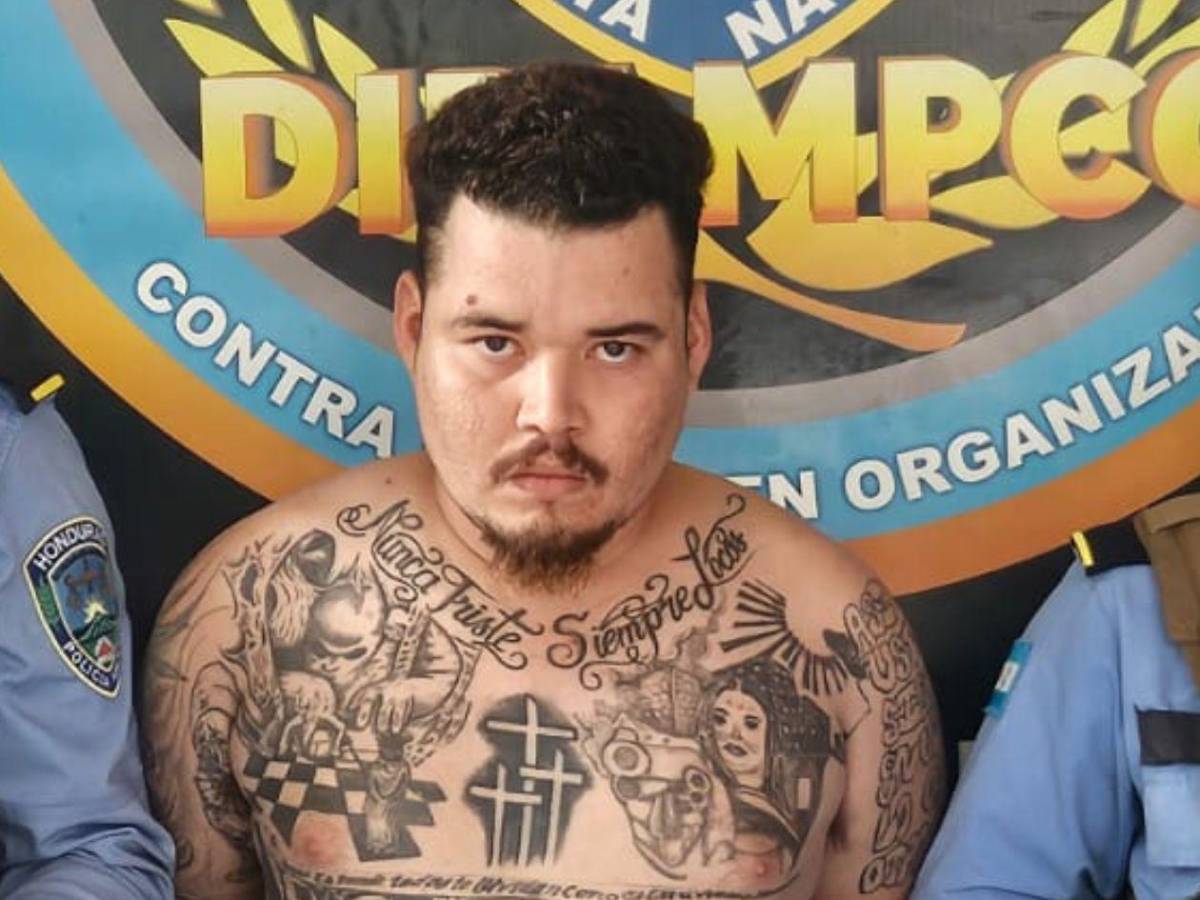 Capturan a Mencho junto a otros supuestos pandilleros de la MS-13 en La Lima