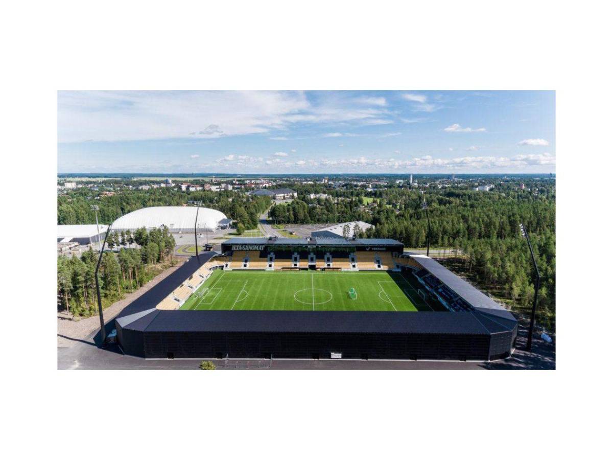 Así es la ciudad y el estadio: La nueva casa de Alenis Vargas en Finlandia