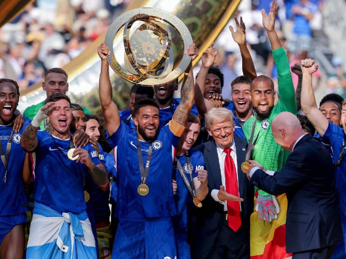 Trump no dejó festejar al Chelsea, tristeza del PSG y el Balón de Oro del Mundial