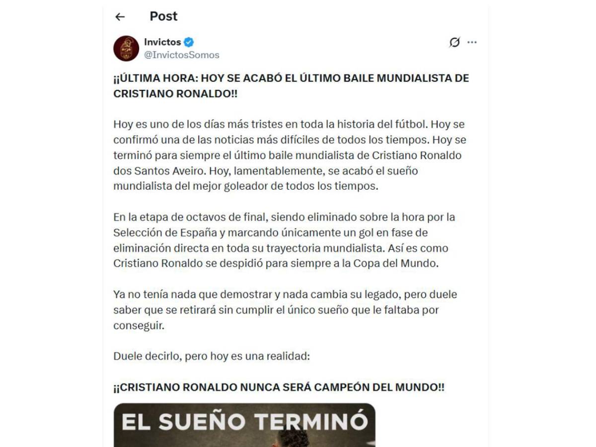 Cristiano Ronaldo recibe burlas de España y su mejor amigo causa revuelo