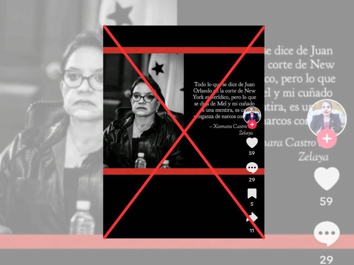 <p>Captura de pantalla a una publicación de TikTok realizada el 22 de febrero de 2024.</p>