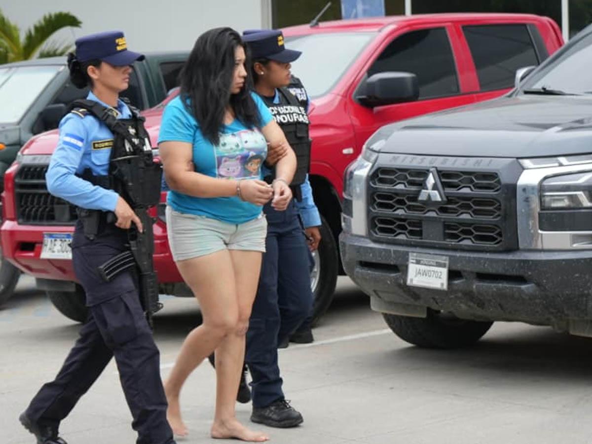 Más de 1,400 hondureñas han sido capturadas en 2026, la mayoría por tráfico de drogas