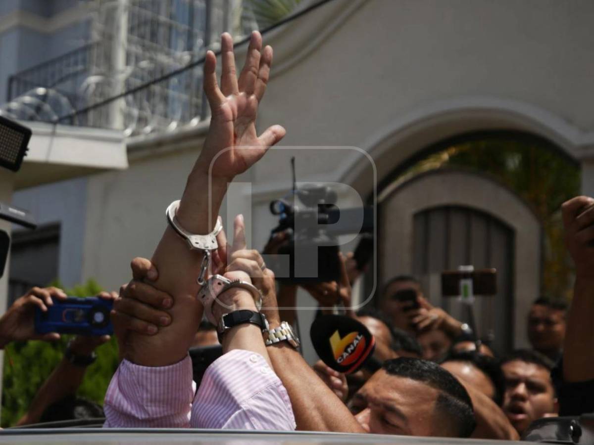 Fotos inéditas de la captura de Esdras Amado López