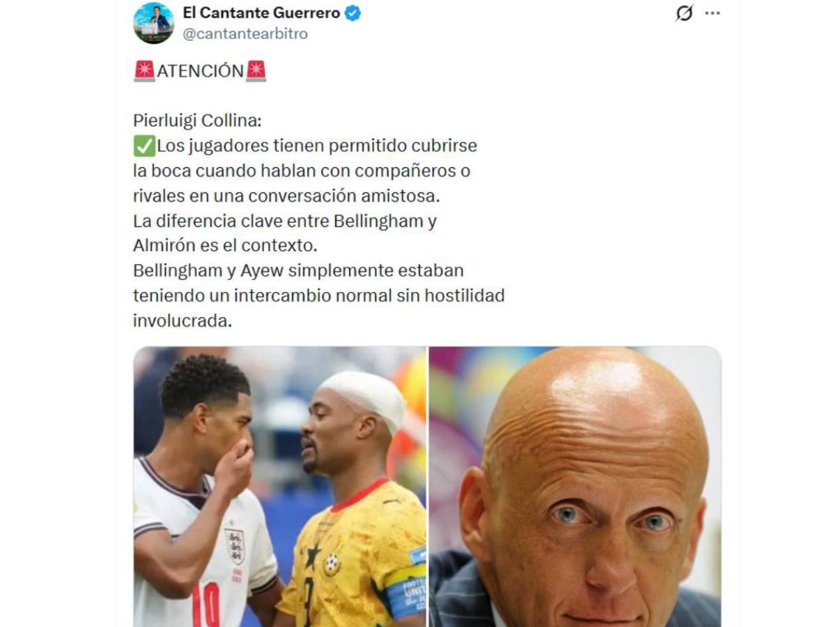 Said Martínez desata debate mundial tras polémica decisión con Jude Bellingham