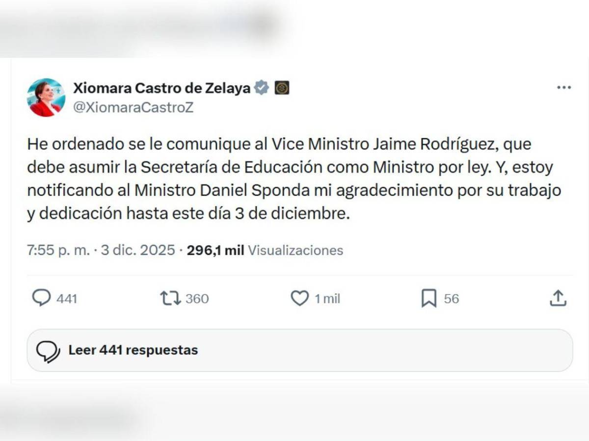 ¿Se unirá Daniel Esponda al Partido Liberal? Esto respondió el exministro