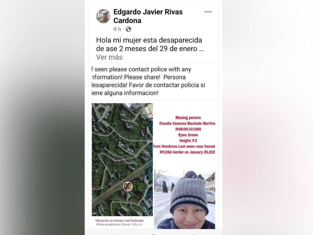Su hijo sí llegó: El caso de la hondureña desaparecida en su viaje a Canadá