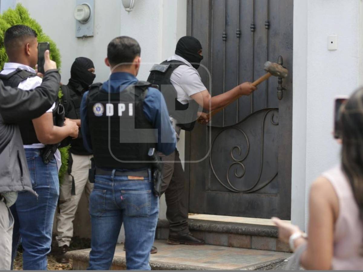 Fotos inéditas de la captura de Esdras Amado López