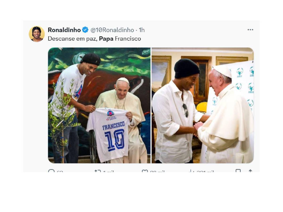 Messi consternado: el mundo del fútbol reacciona a la muerte del Papa