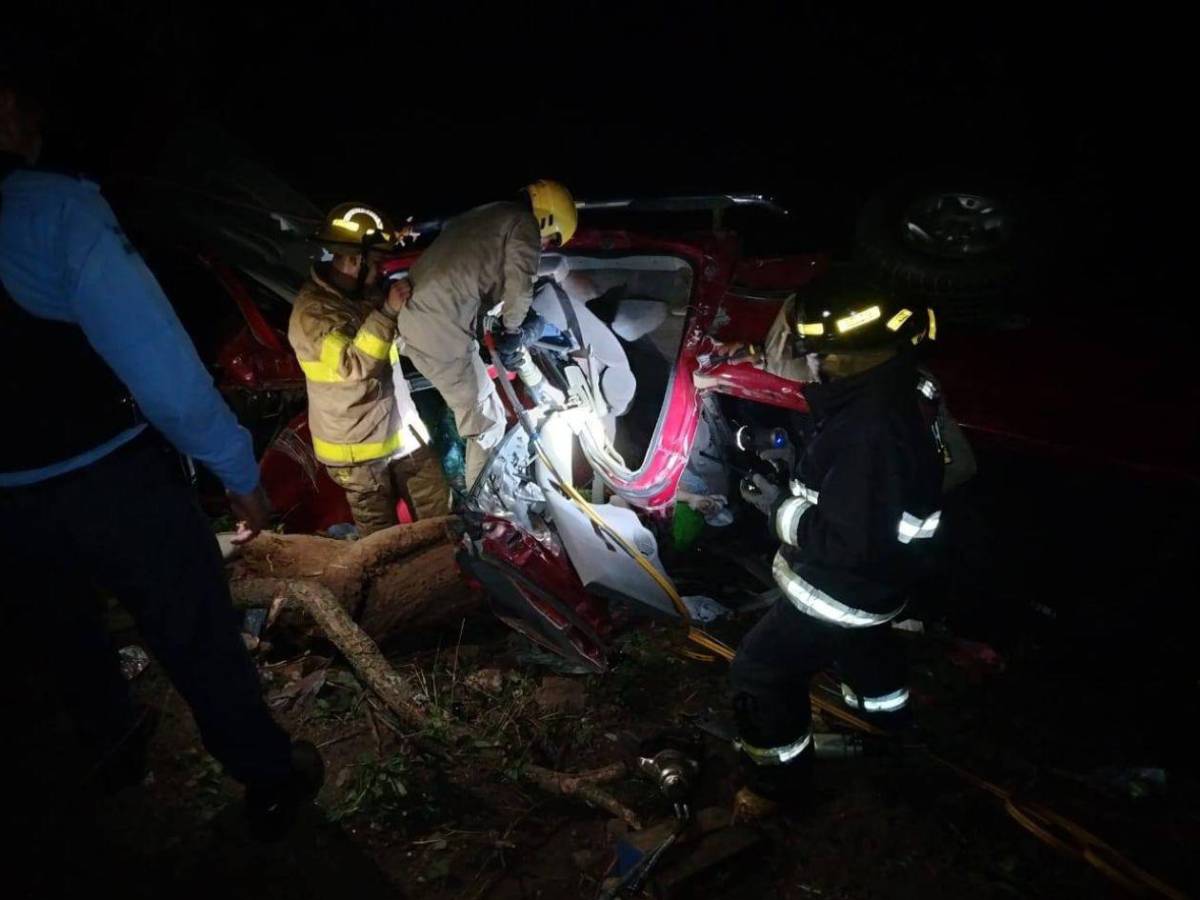 Trágico final: rostros de las víctimas del accidente en la carretera a Olancho