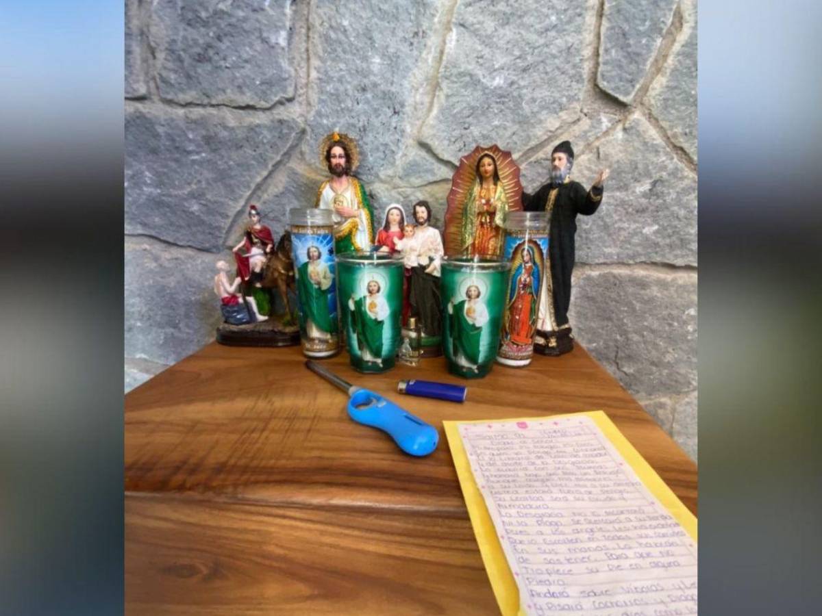 ¿Devoción o protección? Estos son los santos que hallaron en la casa de El Mencho