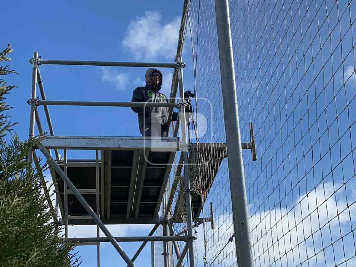Último entreno de Honduras en sede del Atlético y nuevo look de Palma vs Perú