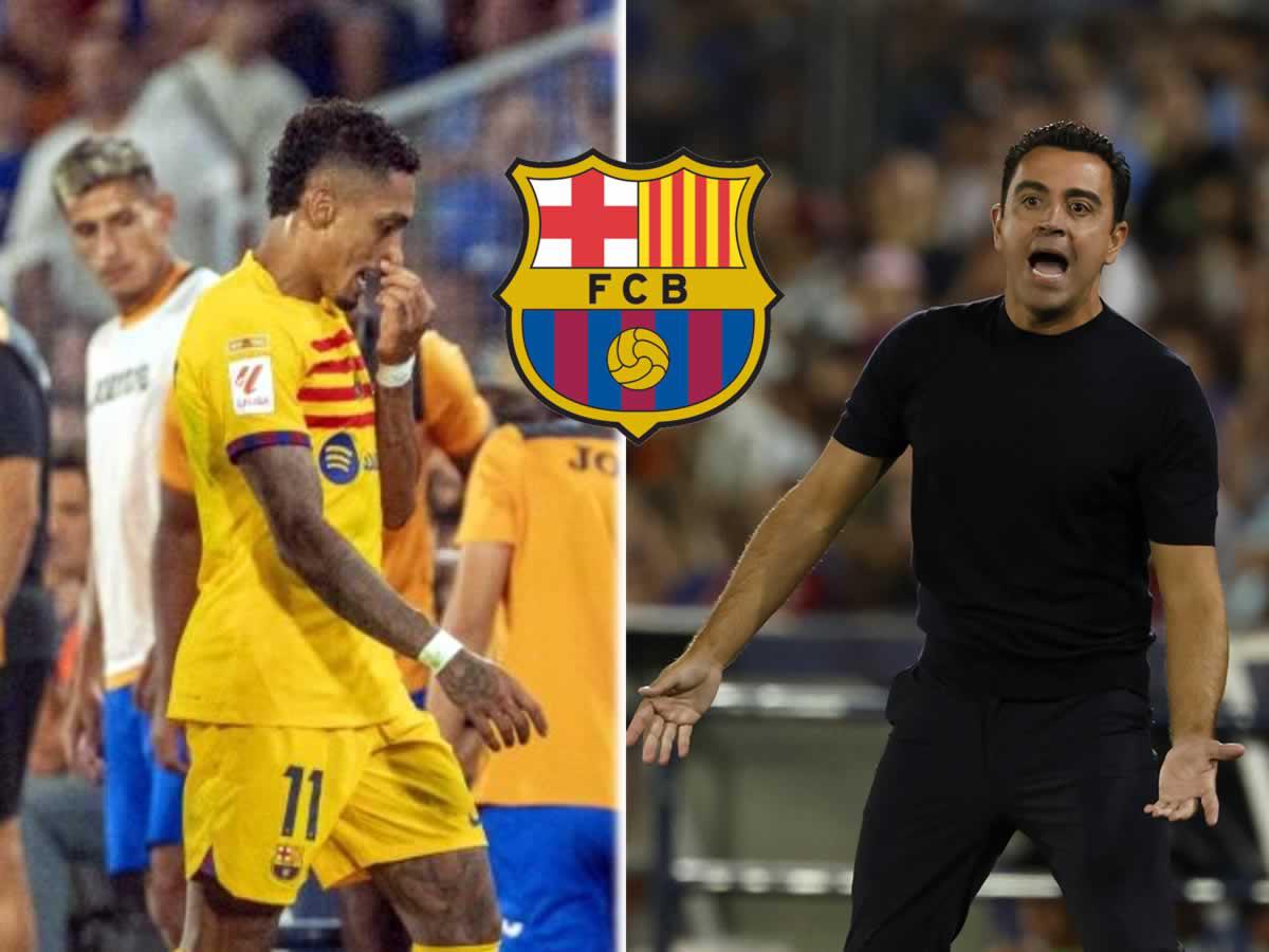 El castigo para Xavi y Raphinha tras sus expulsiones ante Getafe