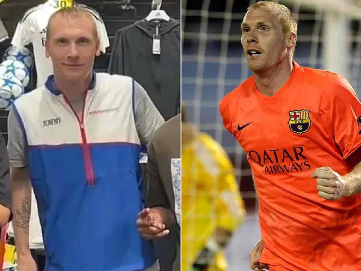 Fue campeón con Barcelona, trabaja en una tienda y sorprende: Tengo problemas