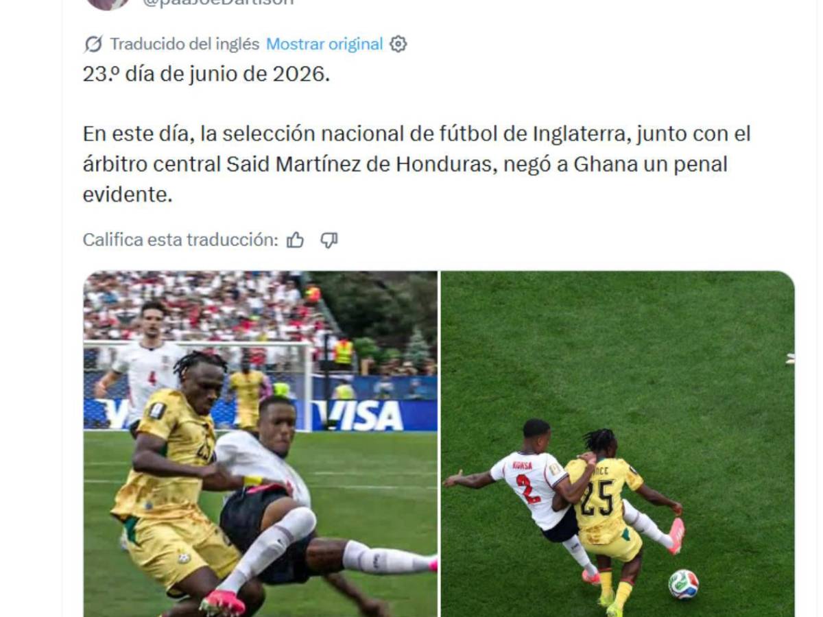Arden las redes por Said Martínez, lo que pasó ante Inglaterra, susto y calificación