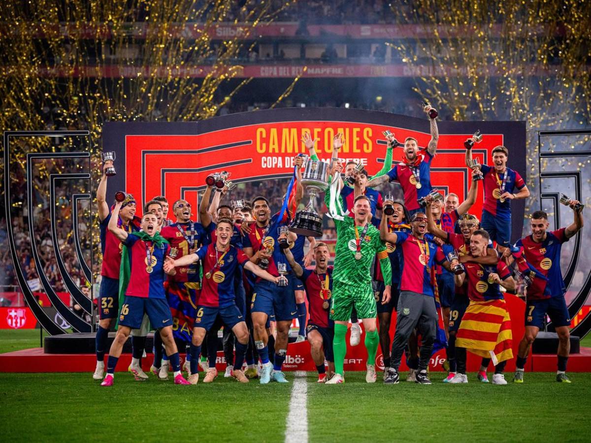 Barcelona festeja la Copa del Rey, show de Lamine Yamal y detallazo al Real Madrid