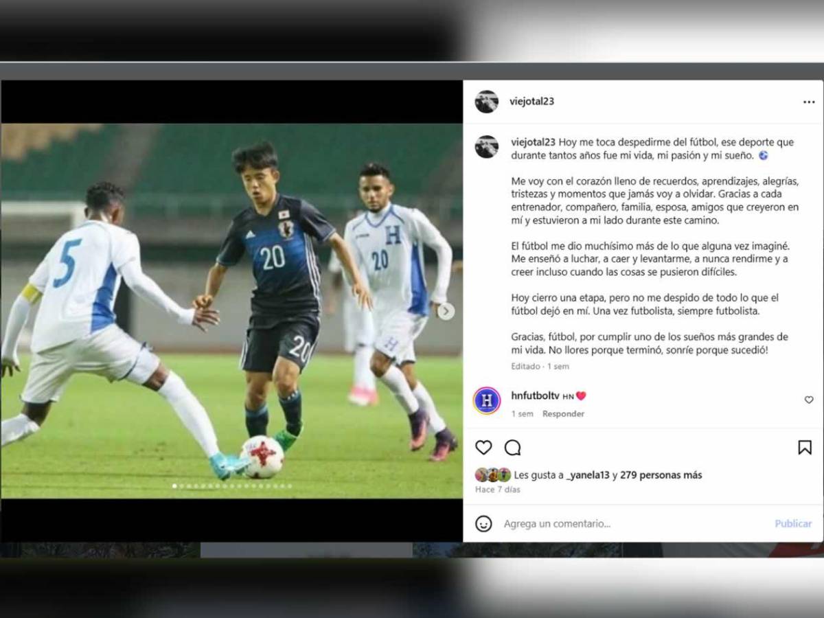 De capitán de Honduras en dos Mundiales juveniles a dejar el fútbol a los 28 años por duro motivo