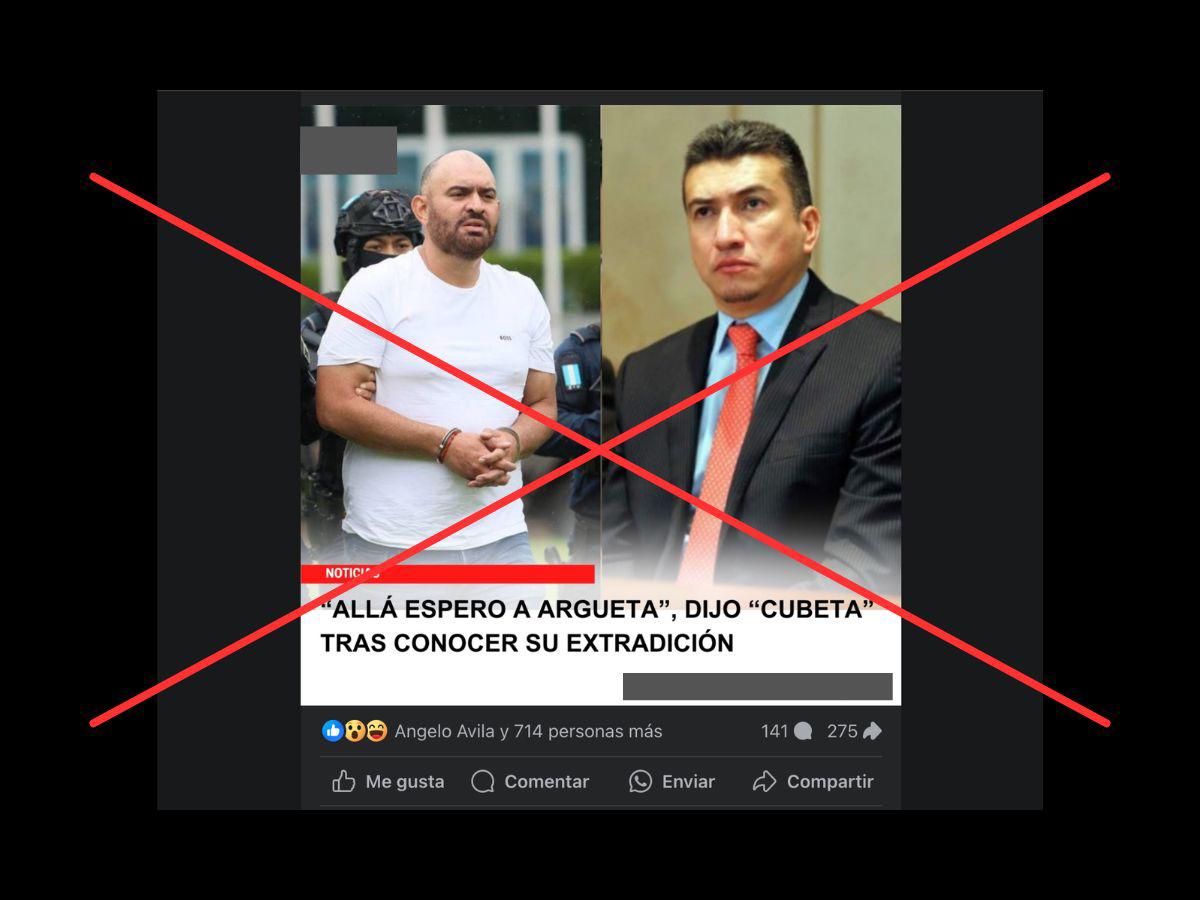 <p>Captura de pantalla a una publicación en Facebook realizada el 20 de agosto de 2024.</p>