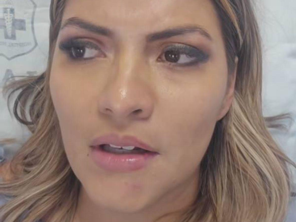 Hospitalizan a Saraí Espinal tras sufrir fuerte accidente