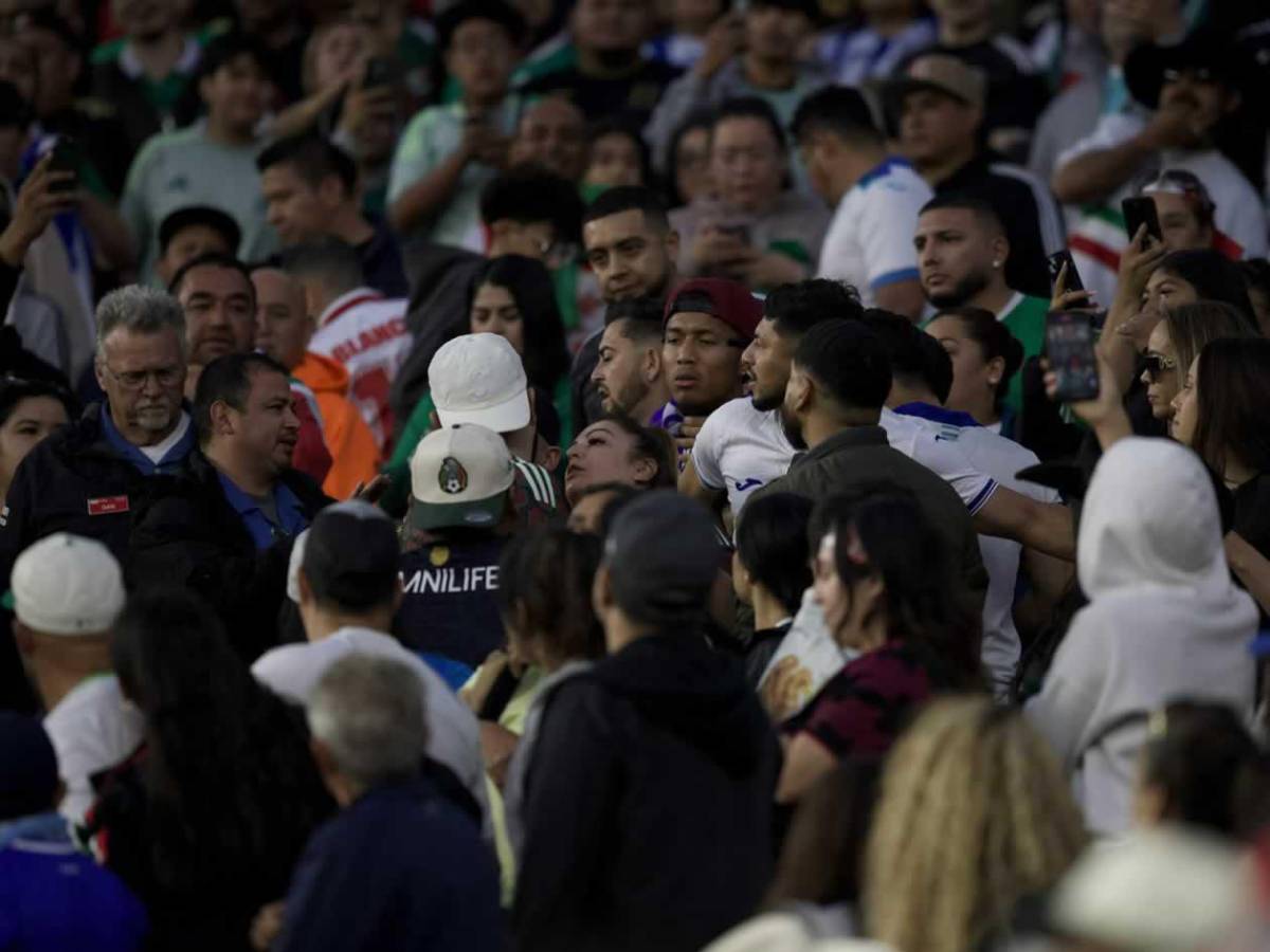 Tristeza de Honduras, bronca de México, feo gesto del 'Vasco' con Quioto y pelea en las gradas