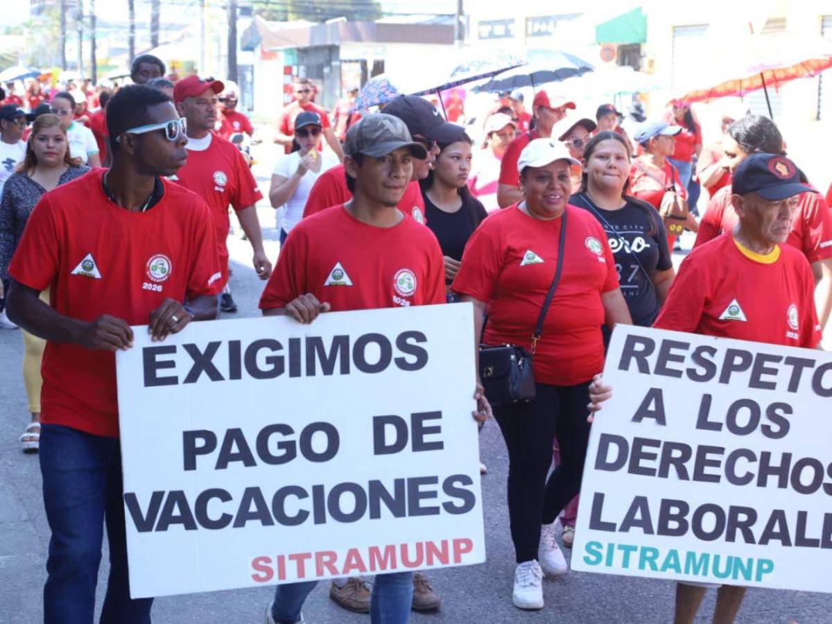 La Ceiba marcha en paz: la voz de los trabajadores que sostienen la ciudad