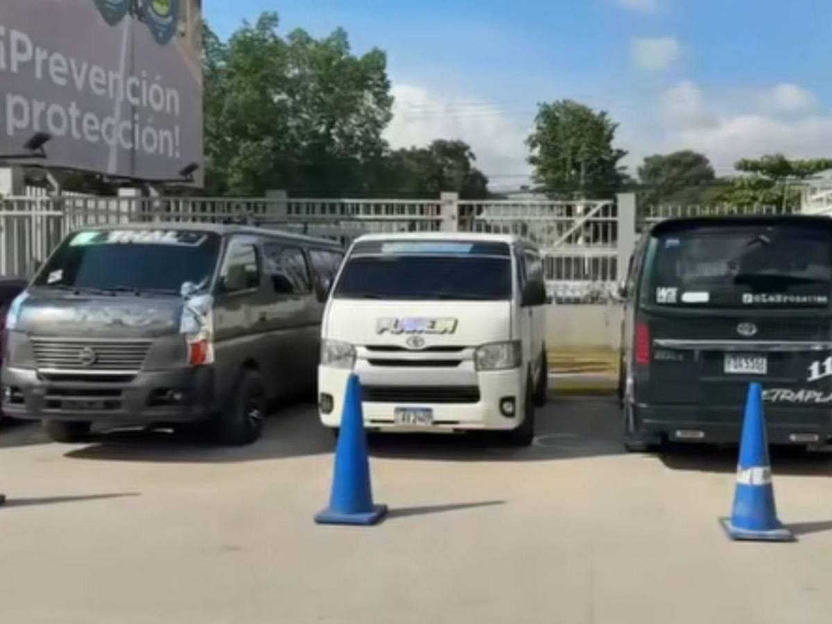 Decomisan 40 autobuses en San Pedro Sula: conductores sin licencia y menores al volante