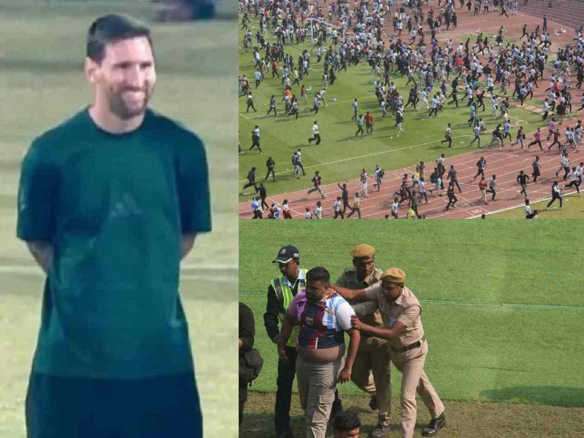 Messi provoca caos: destrozos, detenido y lo que lo pasó con el argentino