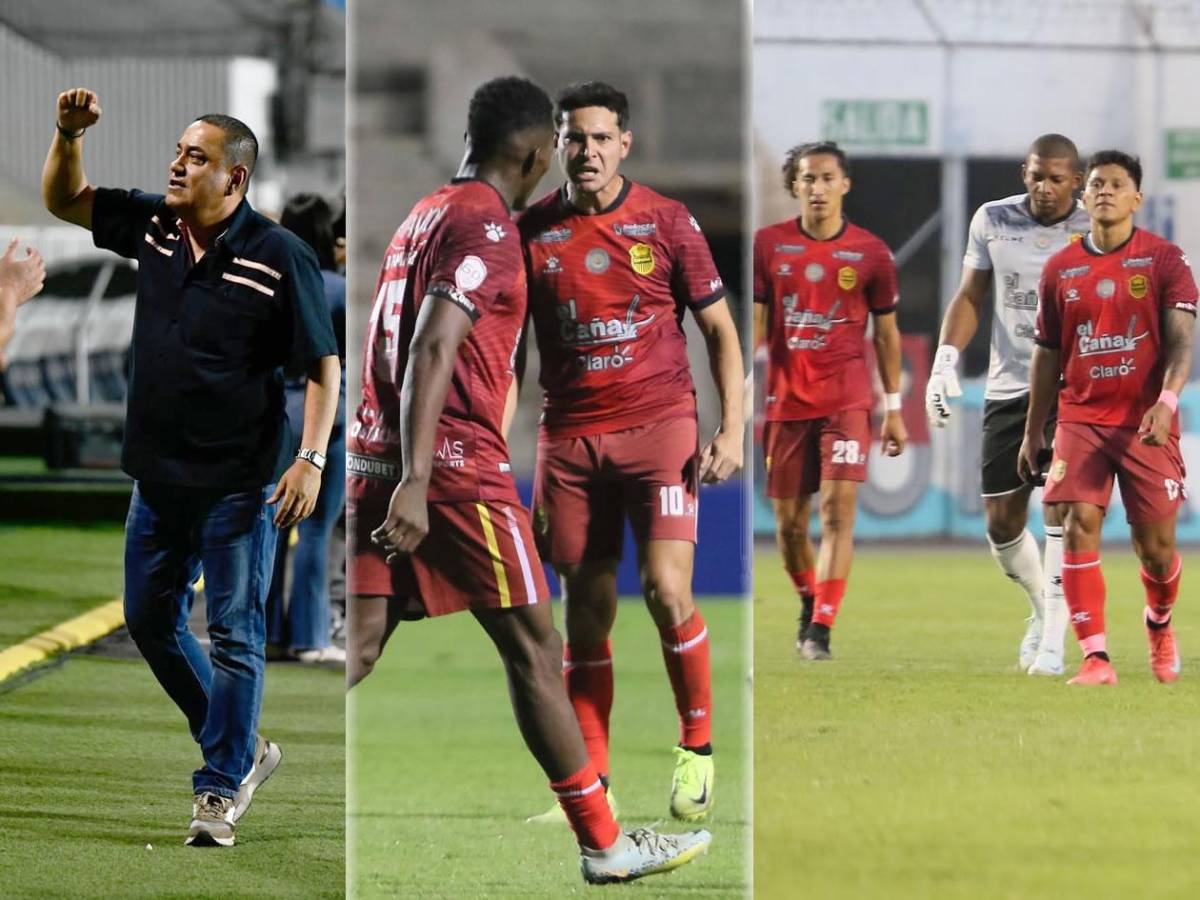 Pelea entre jugadores de Real España, festejo de Génesis y las chicas