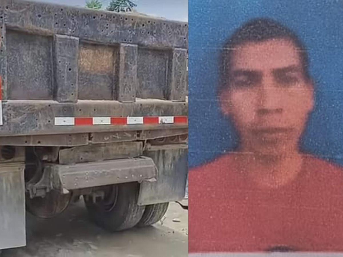 Hombre muere aplastado por volqueta en San Pedro Sula