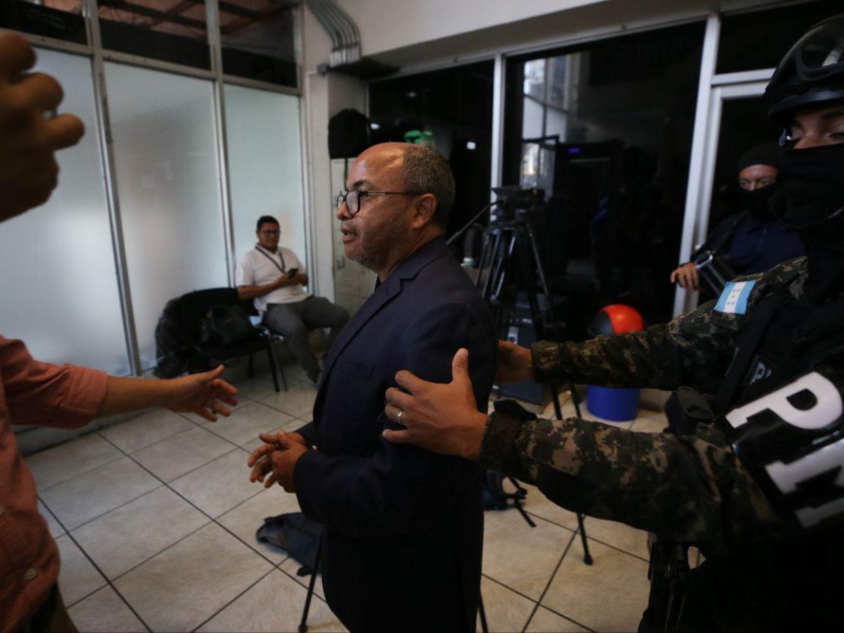 En audiencia: Juan Carlos Lobo, encargado de transporte de maletas electorales