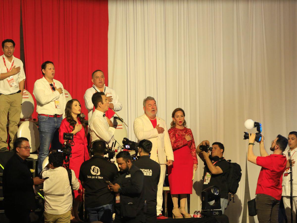 Fotos de la convención del Partido Liberal en San Pedro Sula