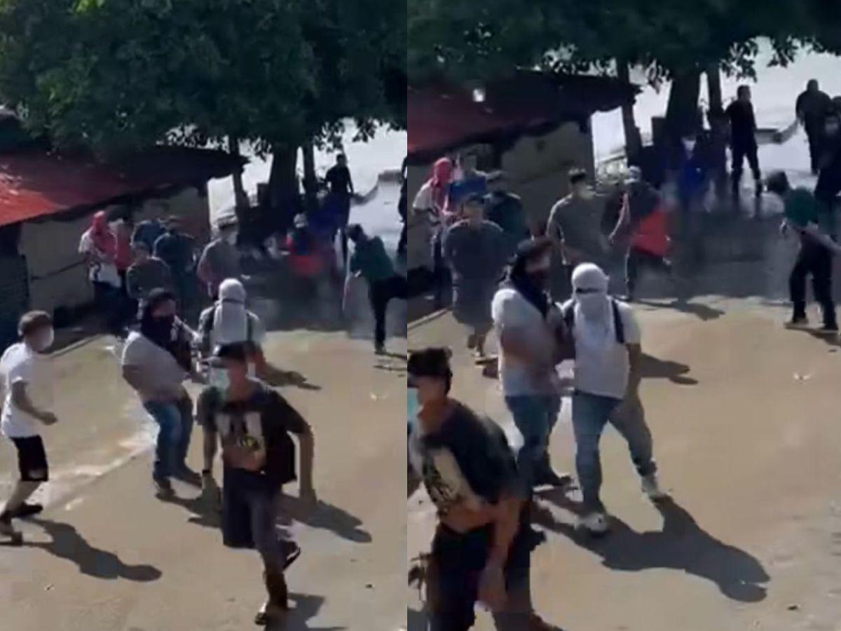 Incendian rastra durante protesta de socios de Koriun en Choloma