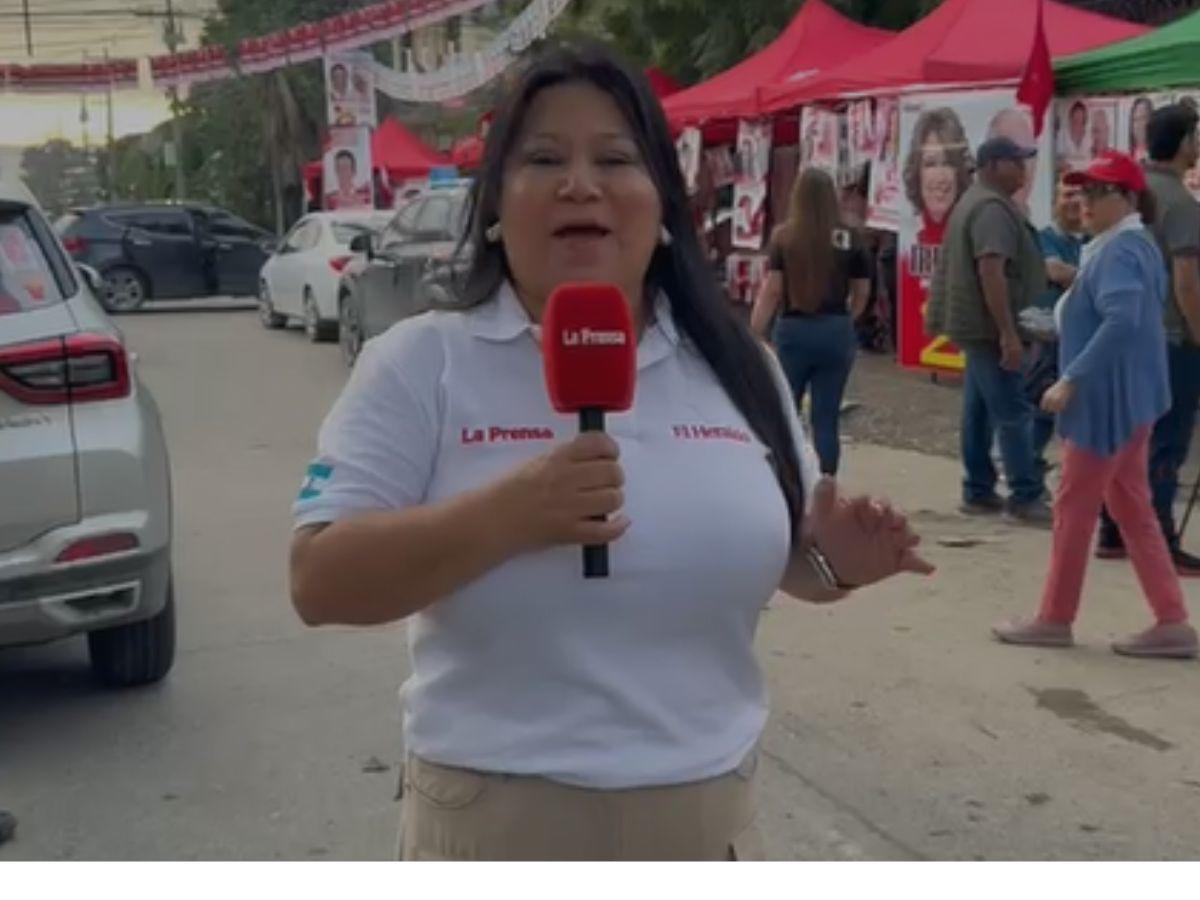 Sampedranos hacen filas desde temprano en los centros de votación de San Pedro Sula