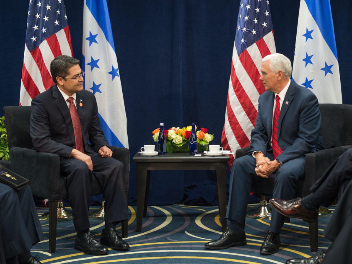 Las fotos que permanecían ocultas: así se veía JOH tras salir de prisión en EEUU