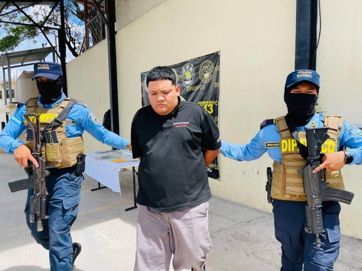 Capturan a “El Porky”, presunto pandillero vinculado al sicariato