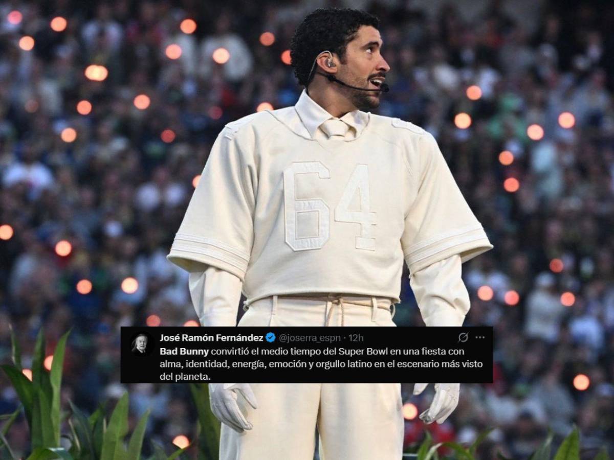 Super Bowl: así reaccionó la prensa al histórico show de medio tiempo de Bad Bunny