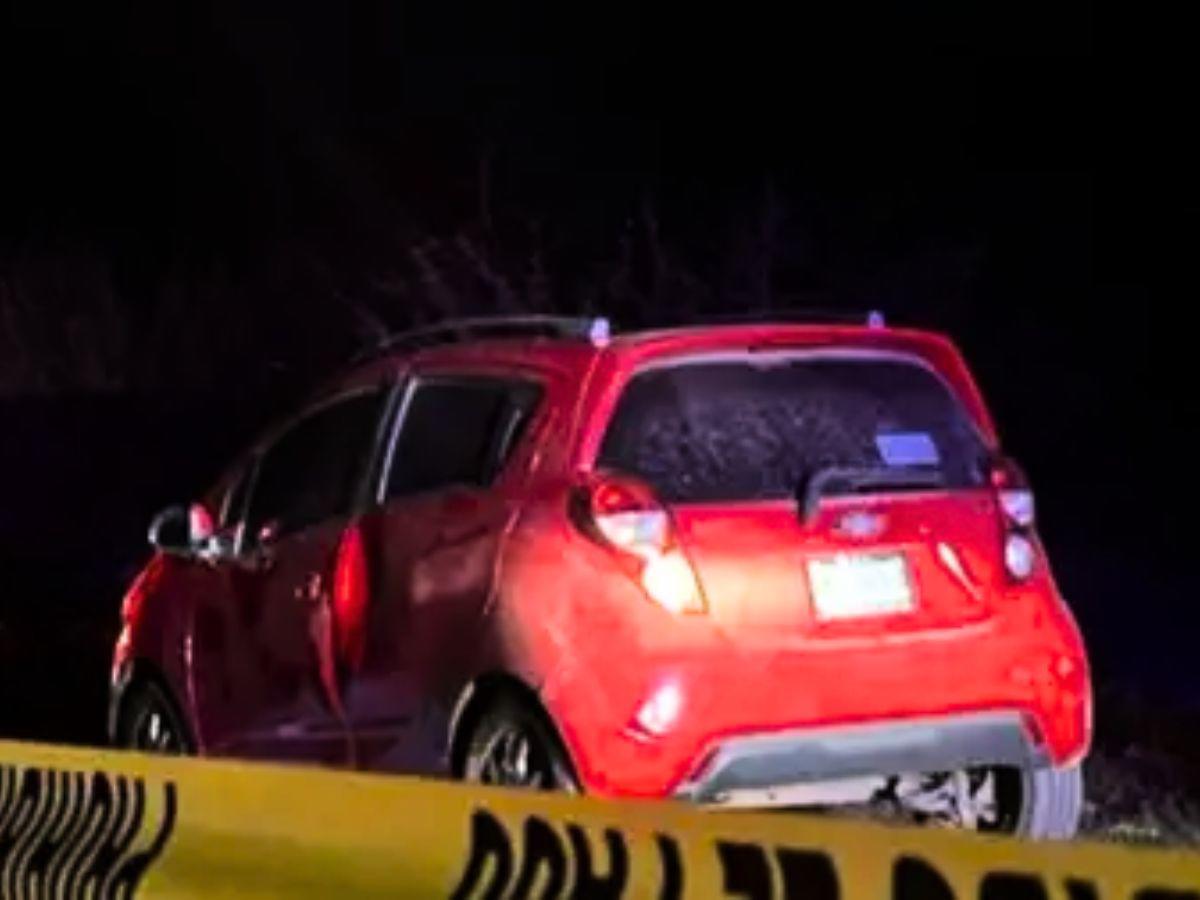 El vehículo que participó en el incidente.