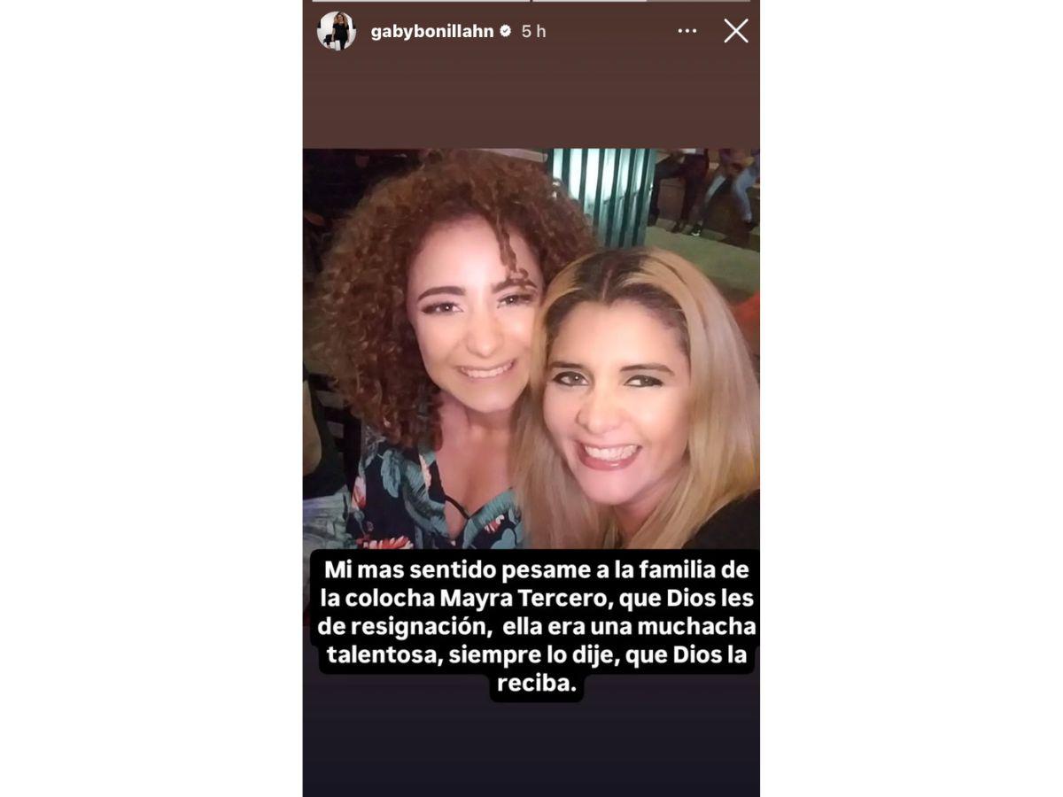 Entre lágrimas y lamento: así reaccionaron los famosos hondureños a la muerte de Mayra Tercero