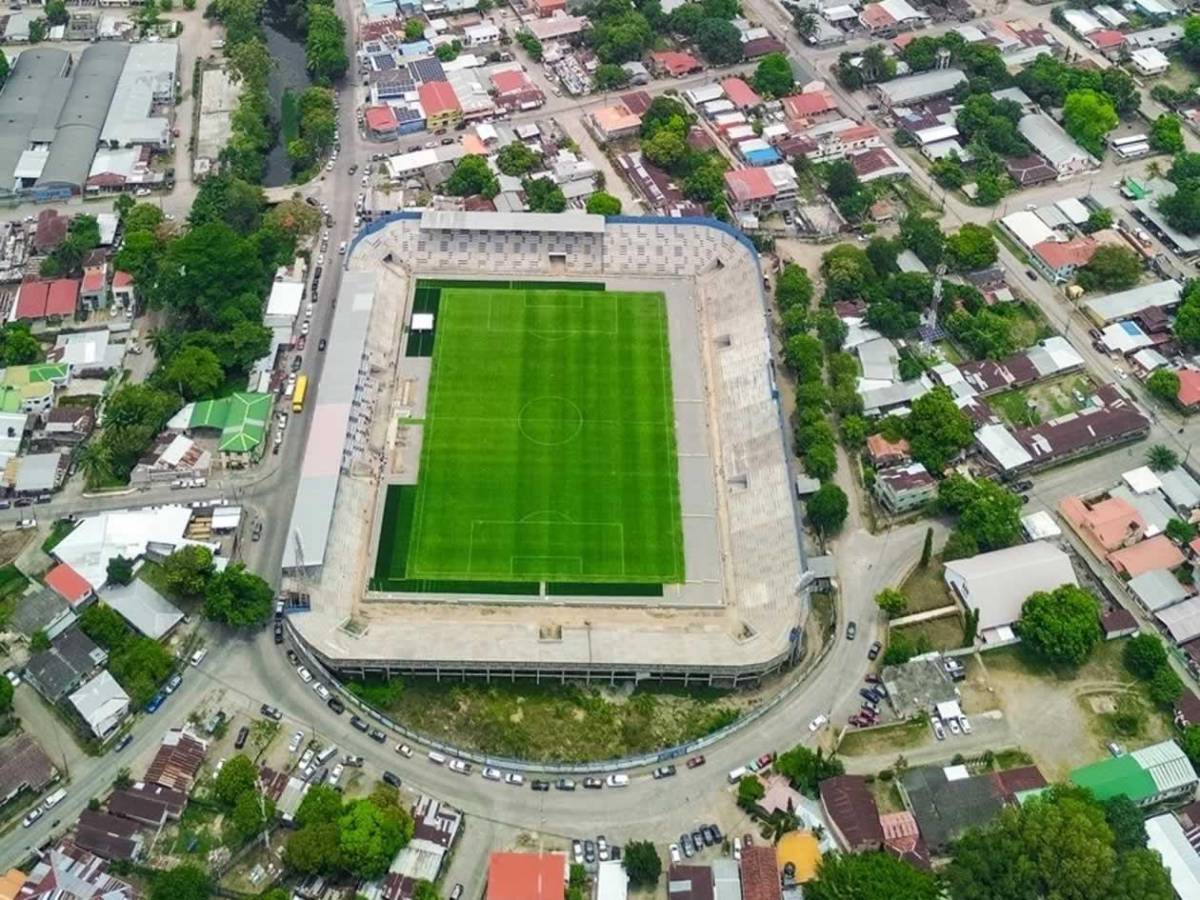 El único en Honduras: el detalle que tendrá el estadio Ceibeño y así luce la remodelación