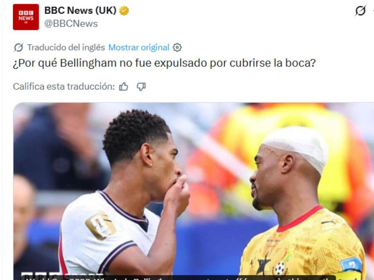 Said Martínez desata debate mundial tras polémica decisión con Jude Bellingham
