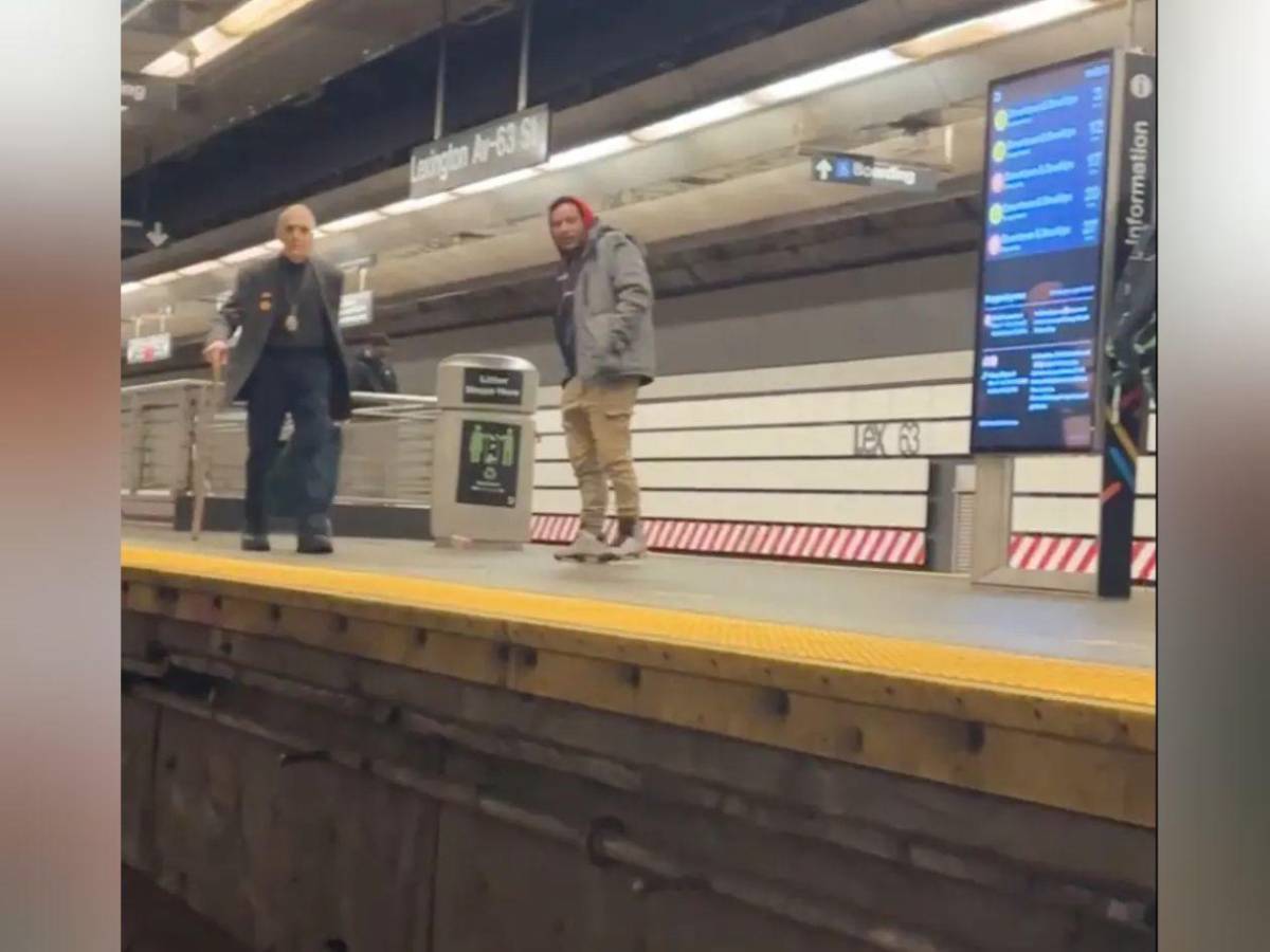 Hondureño es acusado: muere veterano empujado a las vías del metro en Nueva York