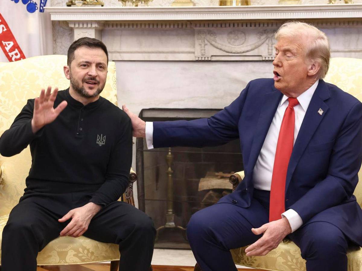 Imágenes del altercado entre Trump y Zelenski en la Casa Blanca